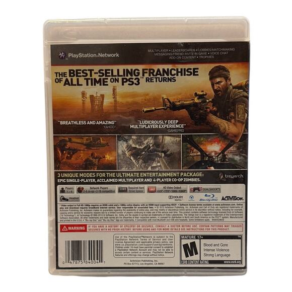 Call of Duty: Black Ops 2010 - Excellent, Mint Condition Preowned - Picture 2 of 5